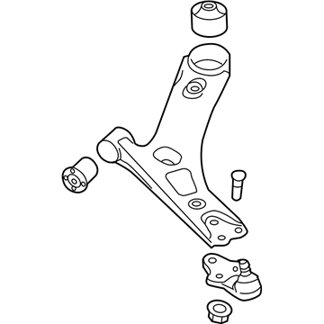 Kia 54501D9000 Arm Complete-Front Lower