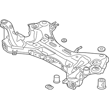 Kia 62405D9550 CROSSMEMBER COMPL