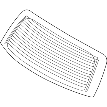 Kia 871102F310 Glass Assembly-Tail Gate