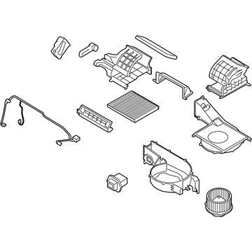 Kia 971022J020 Blower Unit