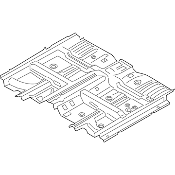 2022 Kia Telluride Floor Pan - 65100S9050