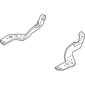 Kia 973603R000 Duct-Rear Heating,LH