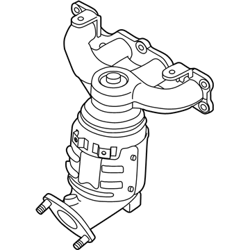 2012 Kia Sorento Catalytic Converter - 285102G415