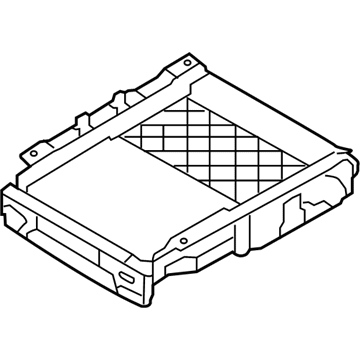 Kia 965634D101QW Rear Monitor Assembly-Dvd