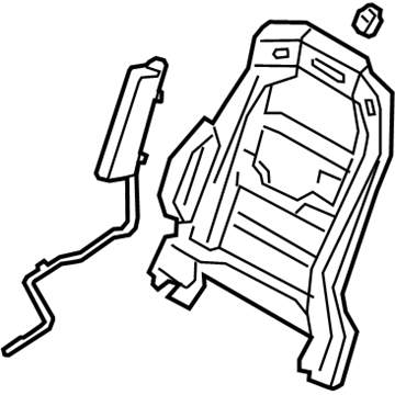 Kia 88410J6050 FRAME ASSY-FR SEAT B