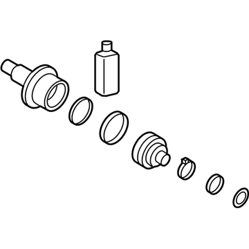 2020 Kia Sorento CV Joint - 49680C5000