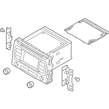 Kia 96160A9560WAC Audio Assembly