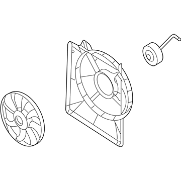 Kia Sedona Cooling Fan Assembly - 977304D900
