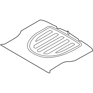 Kia 85710A7300WK Mat Assembly-Luggage Cover