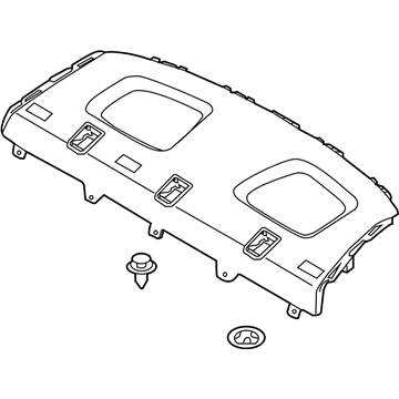Kia 85610A7230WK Trim Assembly-Package Tray
