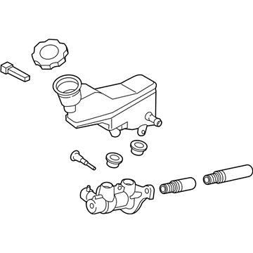 2018 Kia Rio Brake Master Cylinder Reservoir - 58510H9210
