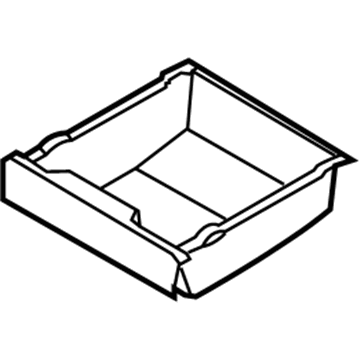 Kia 882993E000FC Tray Assembly-Seat Under