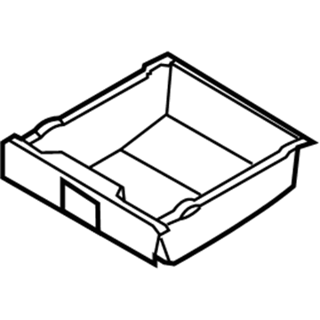 Kia 882903E000WK Tray-Under Seat