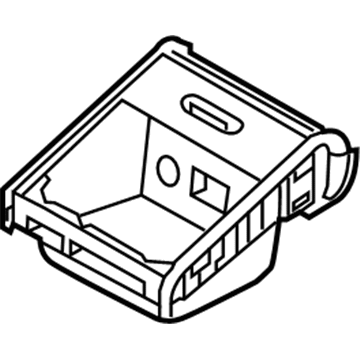 Kia 84680A7AB0WK Tray Assembly-Floor Console