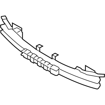 Kia 865302F000 Rail Assembly-Front Bumper