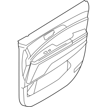 Kia 82307R0170GY3 Panel Assembly-Front Doo