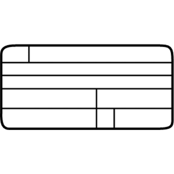 Kia 324502MSC6 Label-Emission