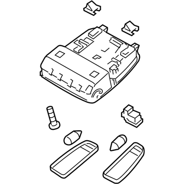 Kia 92800B2030BF3 Lamp Assembly-Overhead Console