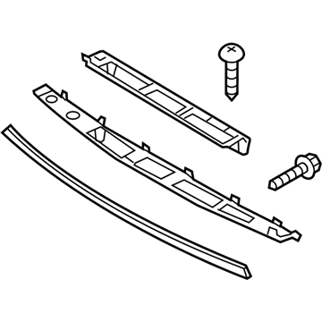 Kia 873103R520 Garnish Assembly-Tail Gate