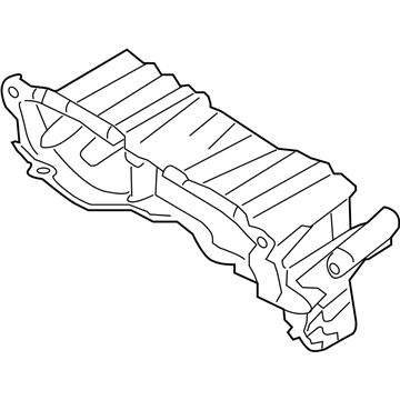 Kia 847601D000WK Crash Pad Assembly-Side