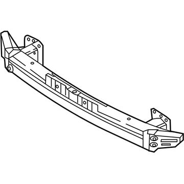 Kia 86530A7100 Rail Assembly-Front Bumper