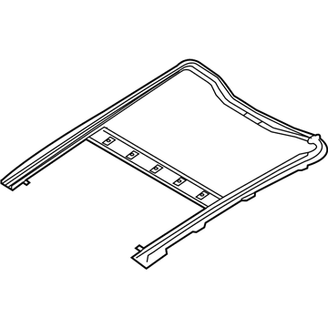 Kia 816502T000 Rail Assembly-PANORAMAROOF