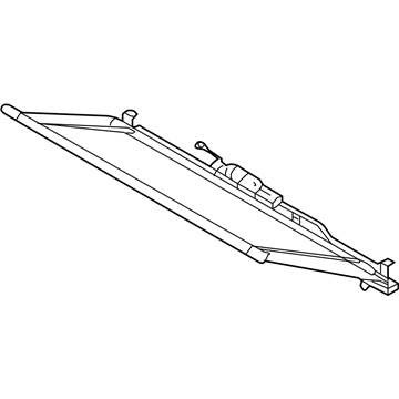 Kia 856903R000GVF Sunshade Assembly-Rear