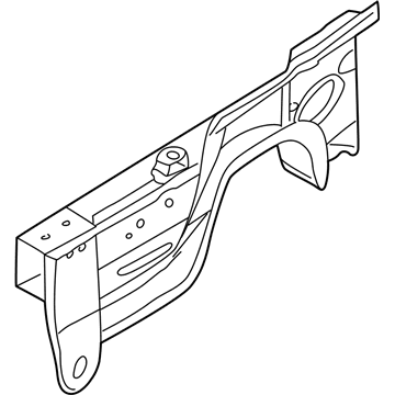 Kia 0K32A54300A Frame-Front Side, LH