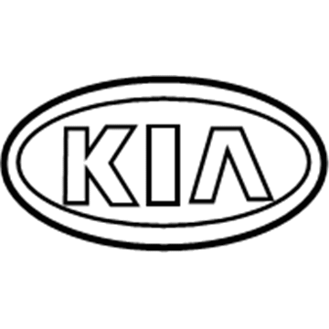 Kia 863533W510 Sub-Logo Assembly