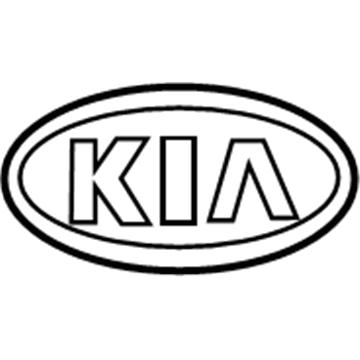 Kia 863534D500 Sub-Logo Assembly