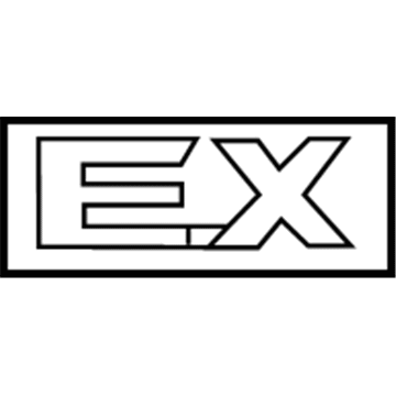 Kia 863143W000 Ex Emblem