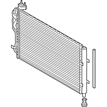 2017 Kia Soul A/C Condenser - 97606B2500