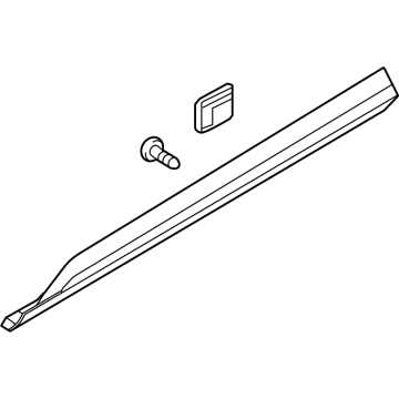 Kia 87722P2000 GARNISH Assembly-Fr Dr S