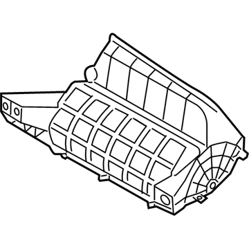 Kia 971233T000 Case-Intake Upper