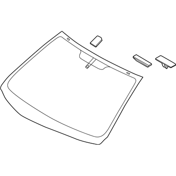 2023 Kia Rio Windshield - 86110H9590