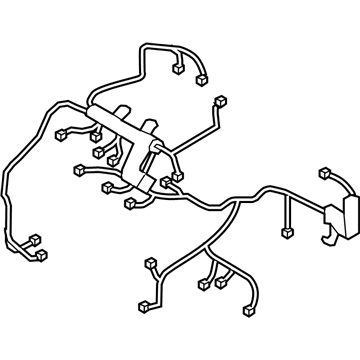 Kia 914104C040 Wiring Assembly-Control