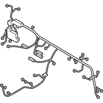 Kia 912504C790 Wiring Assembly-Front