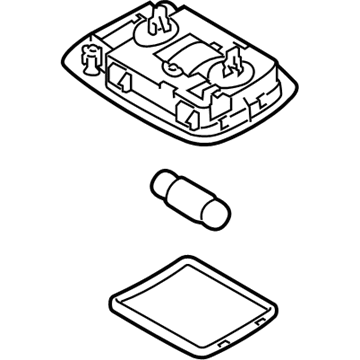 Kia 926202P000J7 Lamp Assembly-Luggage Compartment