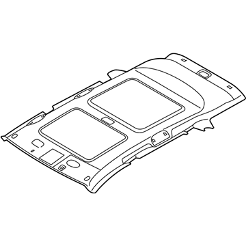 Kia 854011U000J7 Headlining Assembly