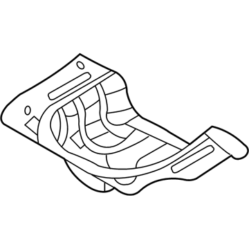 Kia 655132G100 Panel-Rear Floor Rear