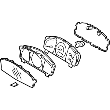 Kia 940011F050 Cluster Assembly-Instrument