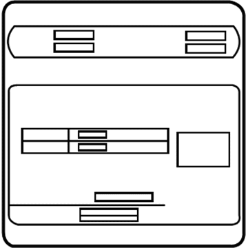 Kia 354172G941 Label-1(Usa)