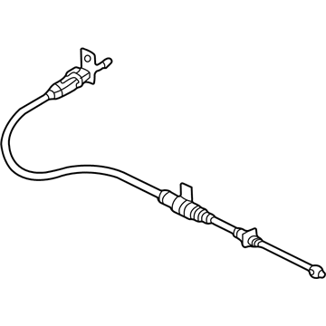 Kia 0K2NB66311 Cable-Acc