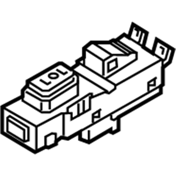 Kia 93581F6450 Power Window Unit Assembly