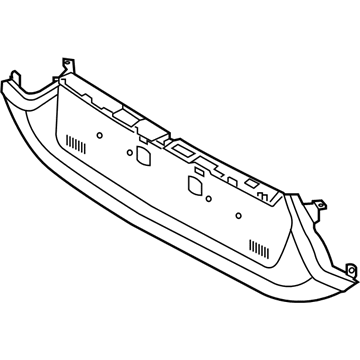 Kia 873713T030 Moulding-Back Panel