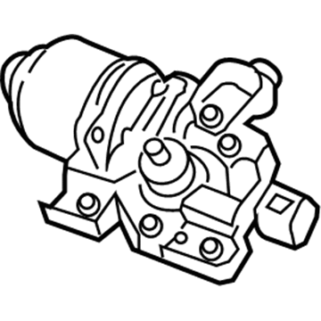 Kia 98110G2000 Windshield Wiper Motor Assembly