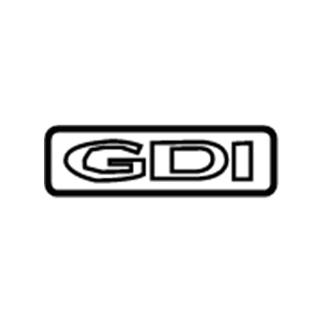 Kia 863171U500 Gdi Emblem