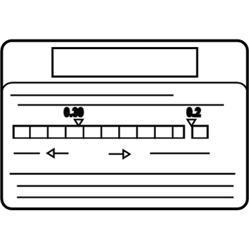 Kia 324532G130 Label-1