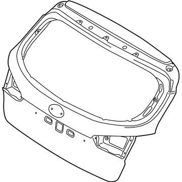 Kia 73700A7010 Panel Assembly-Tail Gate