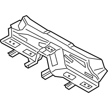 Kia 65610J5000 Member Assembly-Rear Floor Front C